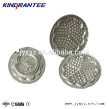 Shenzhen kingrantee alumínio fundição molde em forma de coração bakeware